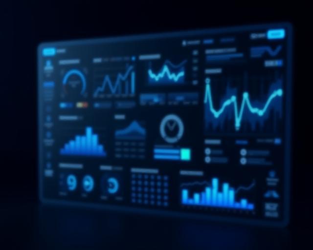 Zrzut ekranu dashboardu czasu rzeczywistego